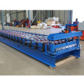 Trapezoidal roof panel forming machine